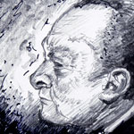 Portraitzeichnung der Kommissar