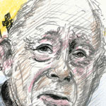 Portraitzeichnung Geissler