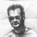Portraitzeichnung Ralf Armbruster