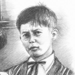 Portraitzeichnung Eberhard Rösler