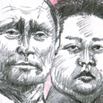 Portraizeichung Diktatoren